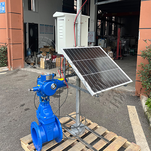 绵阳皓久 Z945X-16Q免布线太阳能电动闸阀 农业灌溉 支持远程智能控制